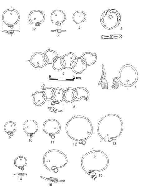 Pl. XXIV. 1-8: Benic, 9-16: Biharea ( după Oţa-colab. 2006 ).